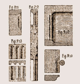 Arrêt de moulure