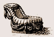 Chaise bébé de fantaisie garnie