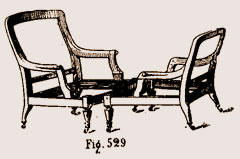 Fauteuil bout de pied