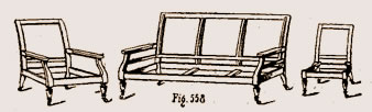 bois de fauteuil, chaise et canapé brougham
