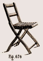 Chaise articulée