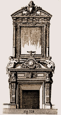 cheminée Louis XIII
