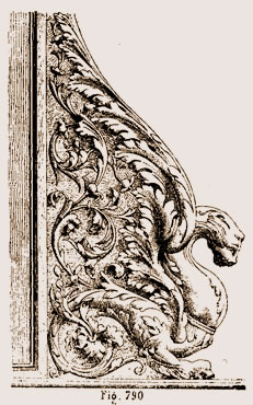 Chimère sur accoudoir de stalle de choeur