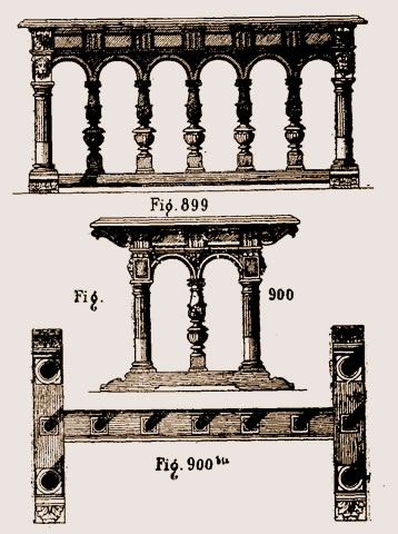 Table à colonnes