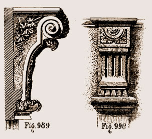 Console coudée et console plate