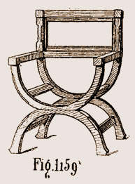 Bois de fauteuil Dagobert