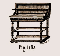 Meuble découpoir