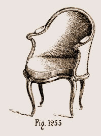 Douillette Louis XV