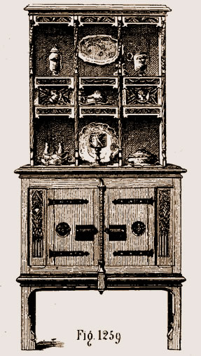 Dressoir du XVe siècle de la collection Lancelot