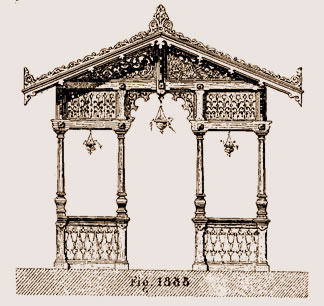 Kiosque de jardin