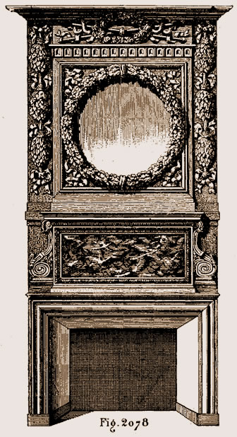 Cheminée du cabinet de Sully
