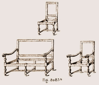 Sièges d'époque Louis XIII