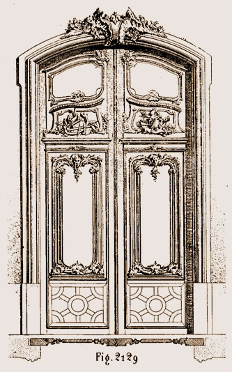 Porte cochère Louis XV