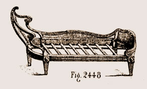 Méridienne d'après gravure du XVIIIe siècle