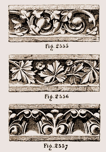 Moulure XIIIe siècle, Cathédrale d'Amiens