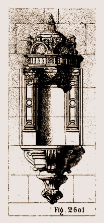 Niche à l'église de Moret