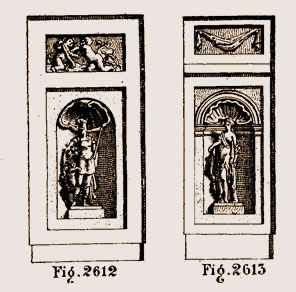 Niche dorique et ionique