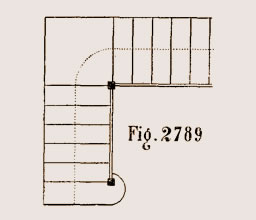 Palier d'escalier