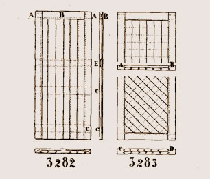 portes à bâtis