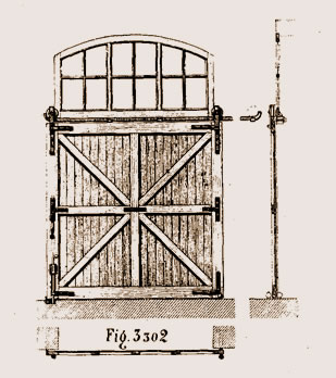 Porte roulante