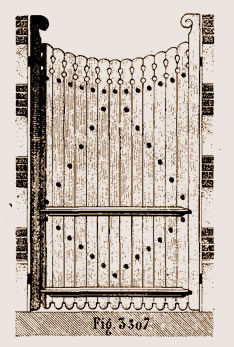 Porte de basse-cour