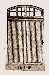 Porte de remise