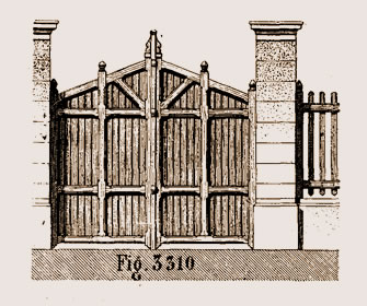 Porte charretière
