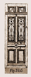 Porte cochère à un vantail