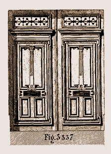 Porte d'hôtel