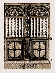 Porte de l'église de Guérande