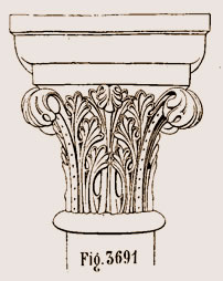 Chapiteau roman du cloitre de Saint Trophime