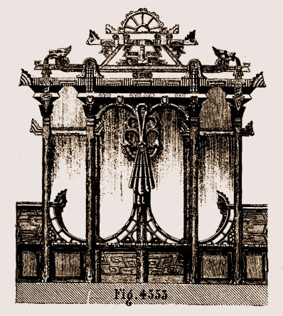 Vitrine, pavillon mexicain