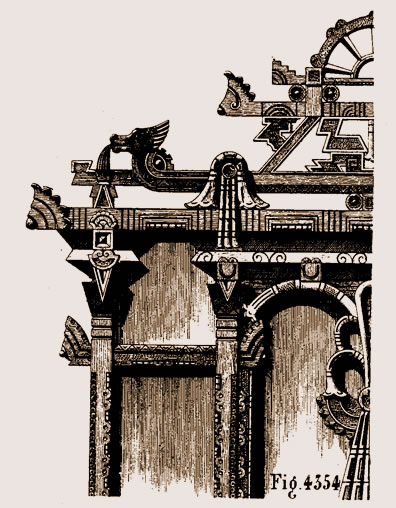 Vitrine, pavillon mexicain