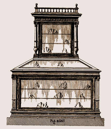 Vitrine Pavillon de la République Argentine