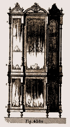 Meuble vitrine