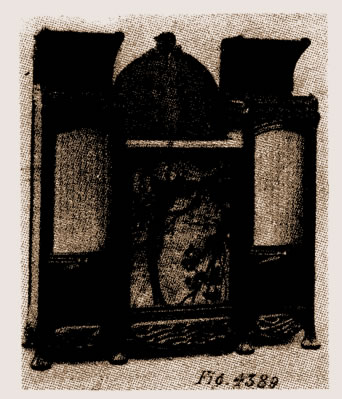 Vitrine art nouveau Majorelle