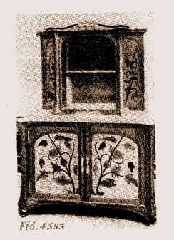 Vitrine art déco